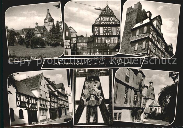 Bad Camberg Untertor Obertor Pfarrgasse