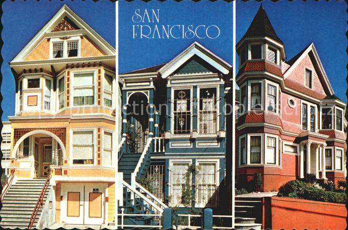 San Francisco California Victorian Architecture