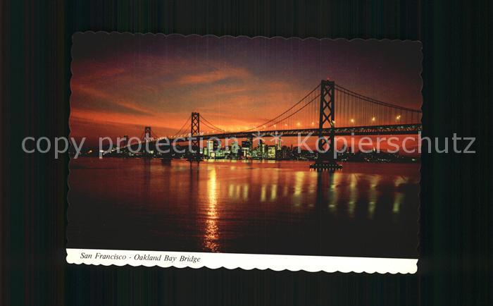 San Francisco California Oakland Bay Bridge