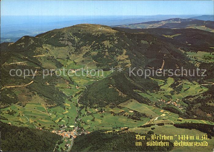 Belchen Baden Fliegeraufnahme
