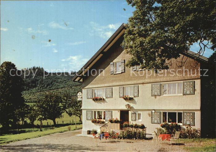 Maierhoefen Allgaeu Berggasthaus Sonnenstueble