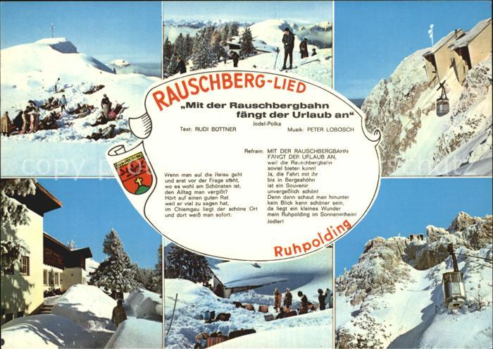 Ruhpolding Bayern Rauschberg-Lied