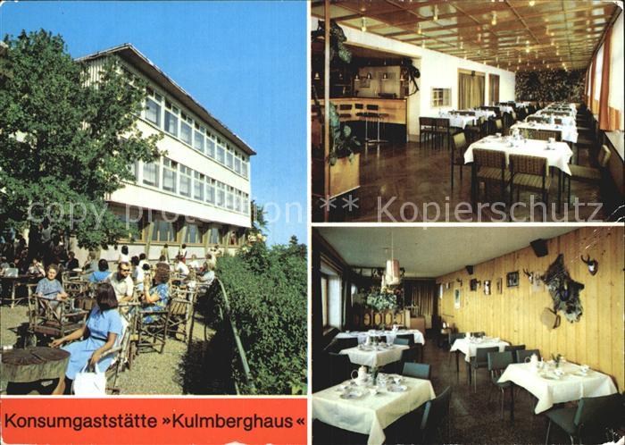 Saalfeld Saale Restaurant Kulmberghaus