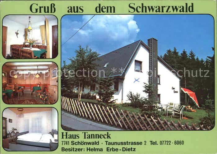 Schoenwald Schwarzwald Haus Tanneck