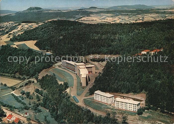 Schwabthal Fliegeraufnahme Sanatorium Lautergrund
