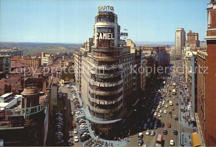 Madrid Spain Avenida de Jose Antonio