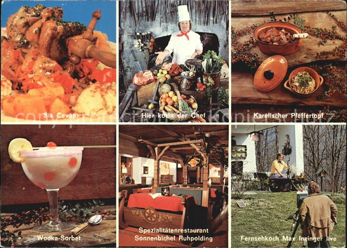 Ruhpolding Bayern Gasthaus Rotisserie Sonnenbichel