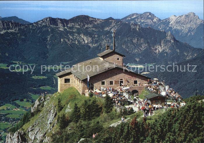 Kehlsteinhaus Fliegeraufnahme Bergrestaurant