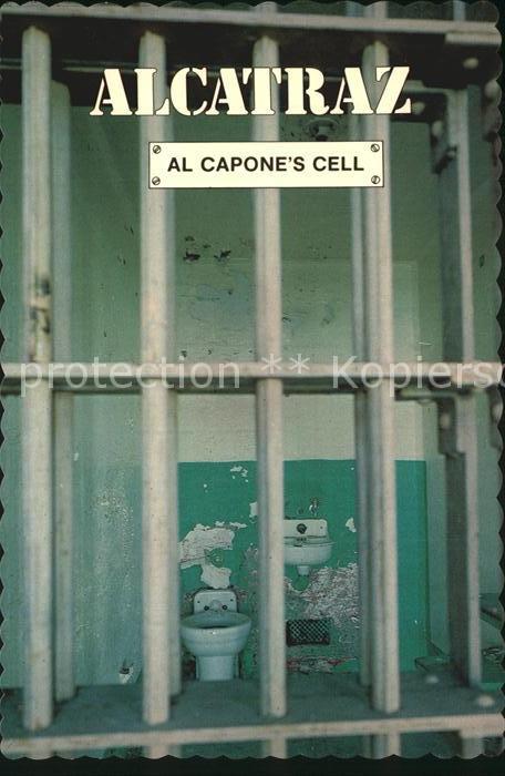 San Francisco California Alcatraz Al Capones Cell