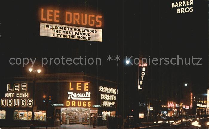 Hollywood California famous Corner