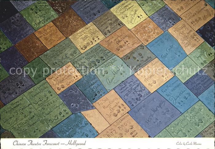 Hollywood California Manns Chinese Theatre