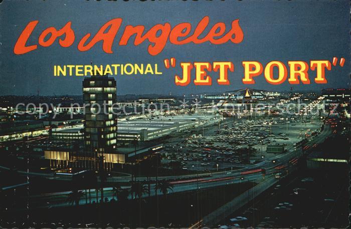 Los Angeles California International Jet Port