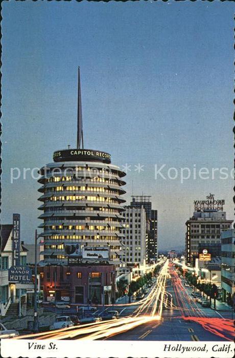 Hollywood California Vine Street