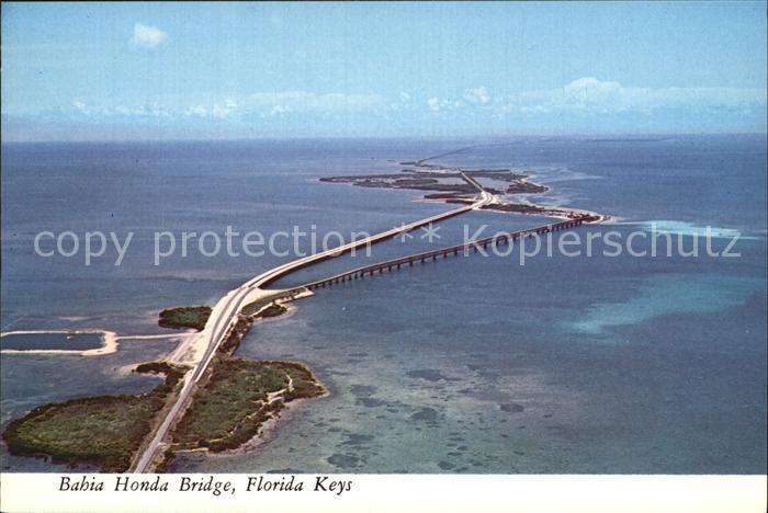 Florida Keys Fliegeraufnahme Overseas Highway Bahia Honda Bridge