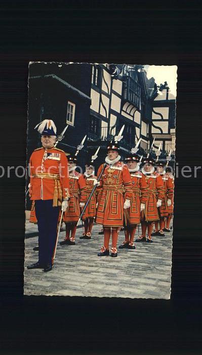 Leibgarde Wache Yeomen Warders Tower of London
