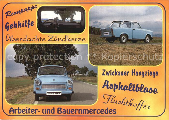 Autos Arbeiter- und Bauernmercedes Zwickauer Hangziege Zuendkerze