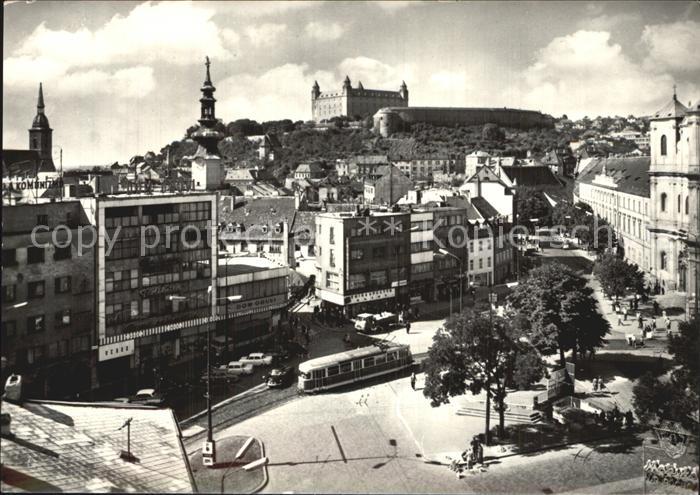 Strassenbahn Bratislava Hurbanovo namestie
