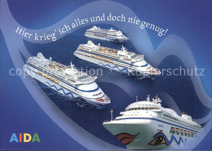 Schiffe Ships Navires AIDA