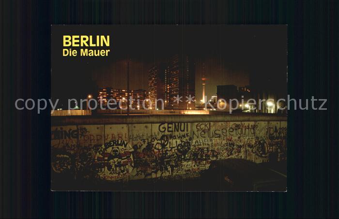 Berliner Mauer Berlin Wall