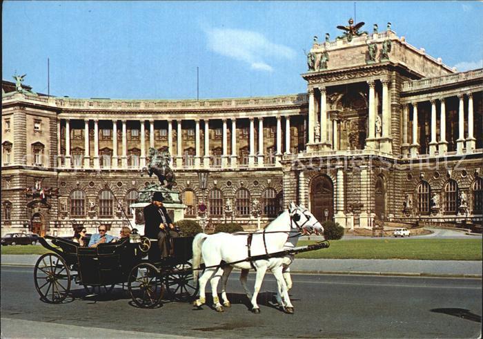 Pferdekutschen Wien Neue Hofburg