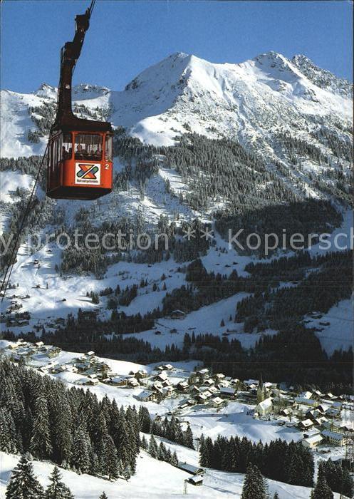 Seilbahn Walmendingerhorn Hammerspitze Hochgehrenspitze