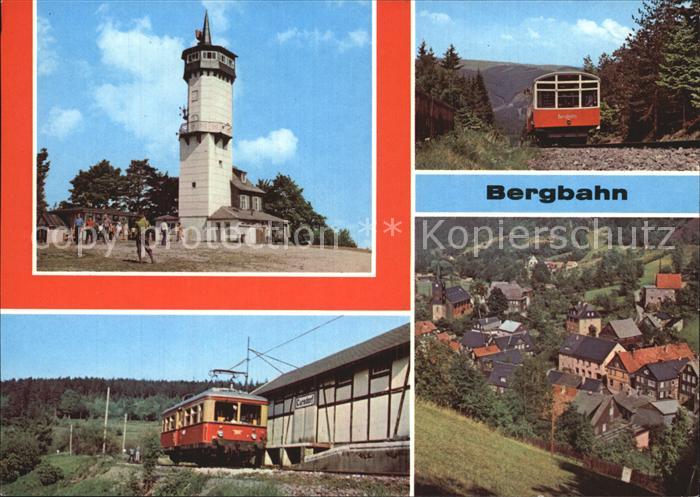 Bergbahn Oberweissbach Froebelturm Cursdorf Mellenbach-Glasbach