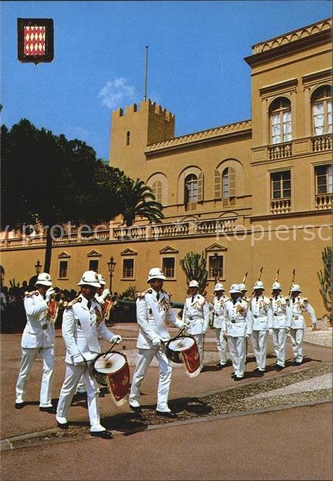 Leibgarde Wache Monaco Releve de la Garde Palais Princi