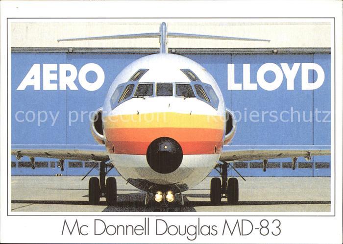 Flugzeuge Zivil Aero Lloyd Mc Donnell Douglas MD-83