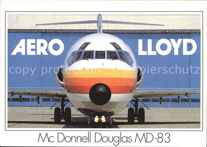 Flugzeuge Zivil Aero Lloyd Mc Donnell Douglas MD-83
