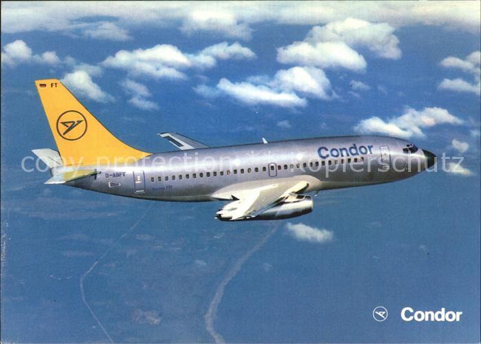 Flugzeuge Zivil Condor Europa-Jet Boeing 737-230
