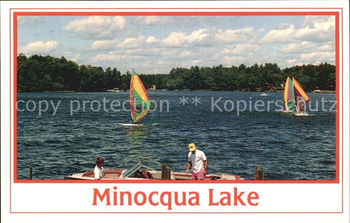 Wisconsin US-State Minocqua Lake