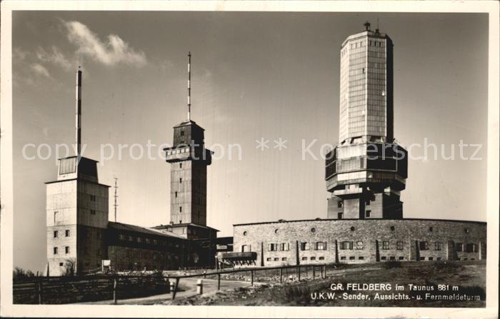Feldberg Taunus Sendetuerme