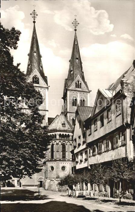 Boppard Rhein mit Severuskirche