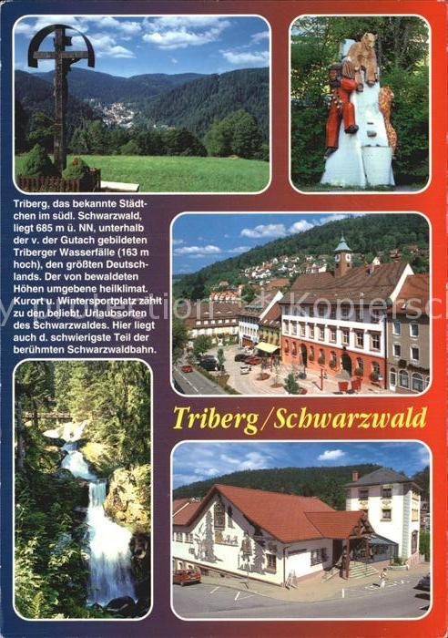 Triberg Schwarzwald Wasserfall Ortspartie