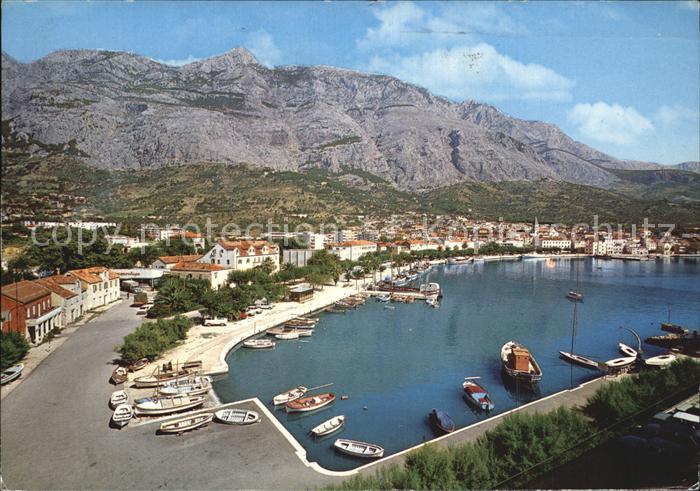 Makarska Dalmatien Hafen