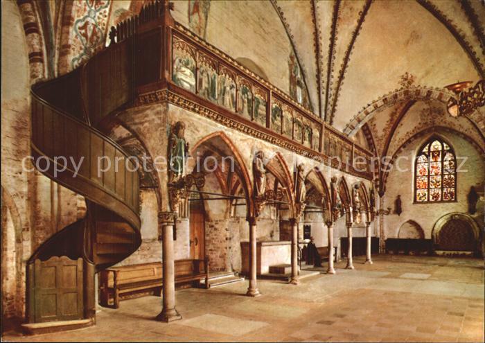 LueBECK  CITY Heiligen Geist Hospital Kirchenraum Lettner