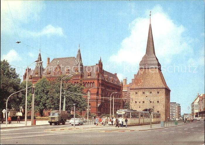 ROSTOCK  CITY Steintor Strassenbahn