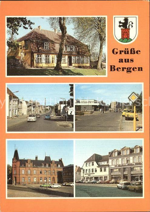 Bergen Ruegen Geburtshaus Billroths Bahnhofstrasse Restaurant-Mecklenburger-Hof