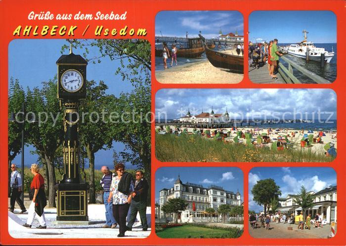 Ahlbeck Ostseebad Strand Seebruecke