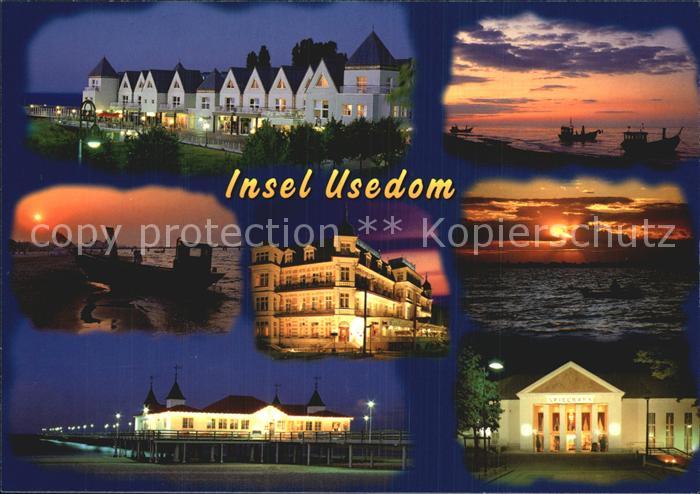 Insel Usedom Seebruecken Strand