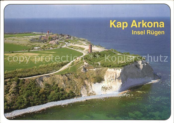 Kap Arkona Fliegeraufnahme mit Tuermen