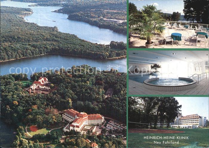 Neu Fahrland Fliegeraufnahme Heinrich-Heine-Klinik