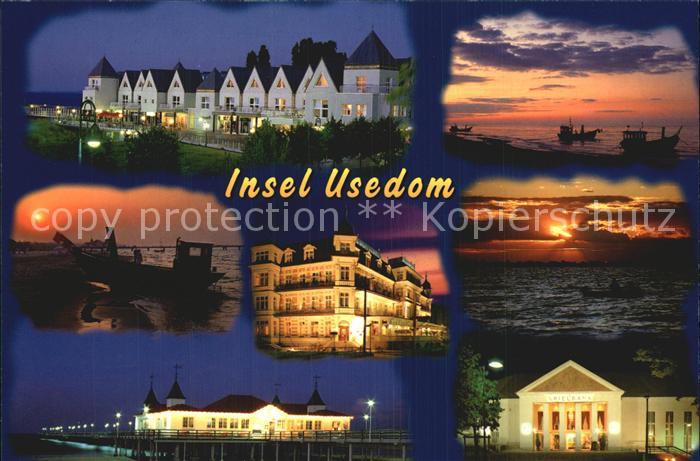 Insel Usedom Seebruecken Strand