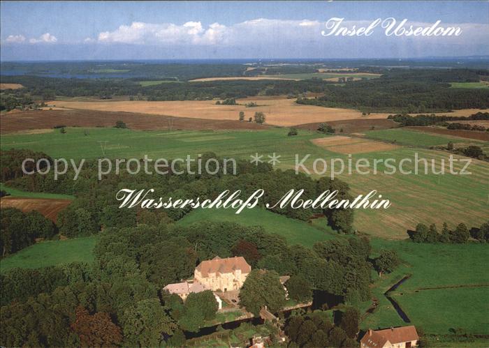 Mellenthin Fliegeraufnahme Wasserschloss