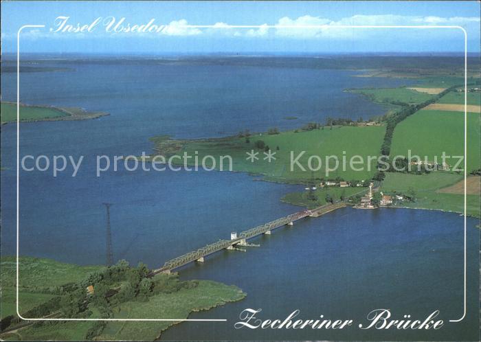 Insel Usedom Fliegeraufnahme Zecheriner Bruecke