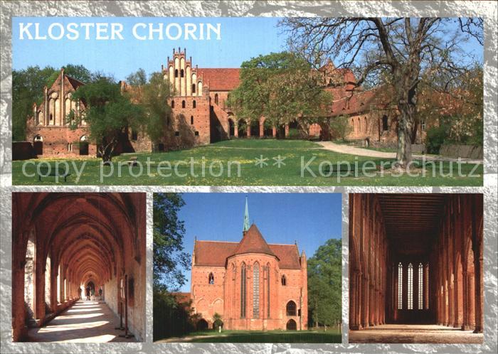 Chorin Kloster Kreuzgang Innenhof Chor