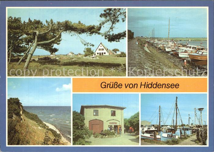 Kloster Hiddensee Neuendorf Hafen Enddorn Vitte Hafen Heimatmuseum