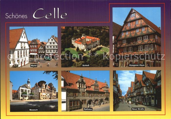 Celle Niedersachsen Herzogstadt Markt Museum Schloss Hoeppner-Haus Neue-Strasse