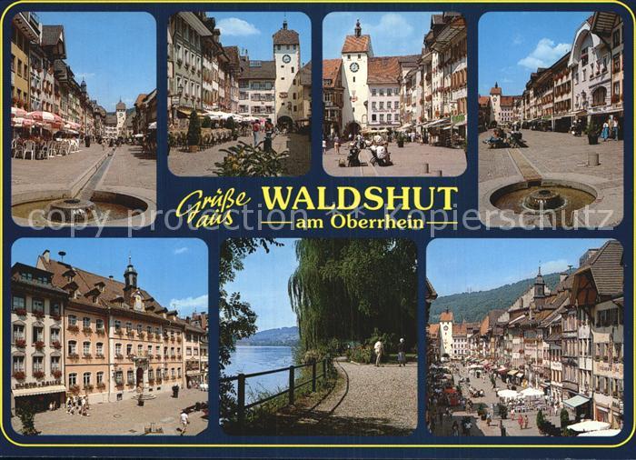 Waldshut-Tiengen Stadttor Altstadt Rhein