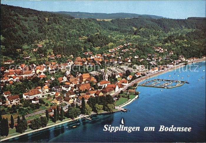 Sipplingen Fliegeraufnahme Hafen Bodensee